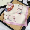 Scarves 12 1style Silk Scarf Head Scarfs For Women Winter Luxurious High End Classic Letter Pattern Designer Shawl Gift Easy To