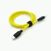 60W Fast Charging Type-C till typ C-kabel TPE 1M PD 3A Laddning 20W Datakablar för Samsung Huawei