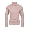 Autumn and Winter New Golf Clothing Ladies Lapel Versatile Stretch Long Sleeve Slim Fit Slimming Elegant Bottoming Top