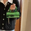 Bolsa de noite, espelho de acrílico para mulheres, manutenção de cilindros de moda de moda, cadeia de maquiagem crossbody saco de luxo ombro brilhante