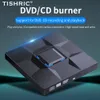 TISHRIC USB 3.0 Type-C External DVD Drive CD Player CD DVD RW Optical Drive DVD DVD Writer For Laptop Notebook 231221