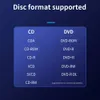 Tisric Portable zewnętrzny optyczny napęd DVD nieparzyste urządzenie HDD CD DVD odtwarzacz USB 3.0 Zewnętrzny czytnik CD na komputery stacjonarne laptopa 231221