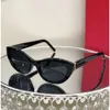 Occhiali da sole per donne di alta qualità ysllllls m115 vetri di design di moda classici occhiali da sole gatti telaio antiuv400 Eye Protection Party Holi Saint Laurents YSL