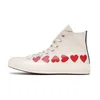 Designer canvas schoenen heren dames platform casual schoenen met dikke bodem conversitys Klassieke zwart-witte hoge comfortabele sneakers met lage bovenkant