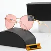 Black Sonnenbrille Women Women Shades Designer Occhiali da sole Summer Summer Occchiali Da Sole Accessori classici Accessori alla moda Tonde da sole Telaio pilota Frama FA033