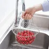 Piatti per la casa pieghevole cesto drenante cucina vegetale frutta cucina multifunzione che bolle frittura