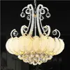 Chandeliers Modern Crystal Chandeliers Lighting Silver Gold Chandelier Lights Fixture Lustres Lamps European Home Indoor Lighting Lamparas AC9