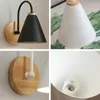 Vägglampa modern sconce fixtur badrum fåfänga ljus nordisk inomhusmontering skugga för kök vardagsrum verkstad café