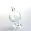 30mm glass ball carb cap with hookah bubble balls ecigarette caps dabber universal caps for xl xxl quartz banger nail smoking water pipes LL