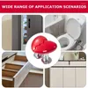 Toilet Seat Covers Heart Shaped Flush Button Pusher Creative Tank Broken Push Switch Bathing Room Tool