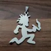 Hatchetman 2 5 Pendant Mirror Charm ABK 316L ICP مجنونة المهرج posse twiztid نادر juggalo قلادة التدخين السفينة 3285