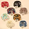 Perlenstränge böhmische Glasperlen Perlenarmband Set für Frauen im ethnischen Stil Vintage Multi-Layer Elephant Charm Bracelets309r