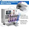 Spout Pouch Filling Machine 6 Heads Automatic Hot Liquid Standup Pouch Filler Doypack Standing Pouch Liquid Filling Machine