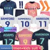 Strzelanie fanowii Somerville Bamford Llorente Leeds Soccer Jerseys 2023 2024 Trzeci Adams Aaronson Harrison James Men Home Away Football T Shirt Suit Short