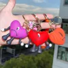 Bad Bunny Keyring Bag Accessoires Auto Schlüsselkette Croc Keychain DIY 3D Bad Bunny Rabbit Keychain