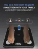 Donirt Scales Digital Body Fat Scale Smart Floor Electronic LCD Pluetooth App Composition Analyzer 231221