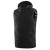 Skiing Jackets Men's Winter Electric Heating Vest Intelligent USB Charging Jacket Hunting Warm