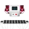 6D Lipo Cryo Slimming Machine Cavitação Máquina de Slimmation 635nm Diodo Máquina Diodo Laser