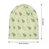 Beretten schattige pastel groene avocado caps hiphop unisex skulies beanies hoeden lente warme multifunctionele motorkap breien