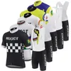 TOPS Classic Pro Team Cycling Jersey Set Men Men Summer Summer Short Sleeve Road Racing Cycling Jersey Black Retro Bib Shorts Bicycle Jersey Bik