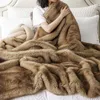 Одеяла Battilo Faux Furse Forel for Bed Luxury Decor Blanke Super Speak Fuzzy Winter теплый бросок диван