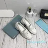 Topkwaliteit klassieke platform-casual schoenen Echt leer dikke zolen Platte luxe Designer mode dames lowtop