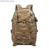 Outdoor Bags 40L Camping Hiking Backpack Military Tactical Backpacks Climbing Backpack 3D Outdoor Sport Trekking Rucksack Travel Military BagL231222