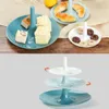 Plates 3-layers European Fruit Plate Dessert Table Snack Tray Wedding Party Cake Stand Afternoon Tea Candy Home Decorative