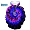 Tie Tye Dye Graphic Hoodies for Men Kids Fashion Streetwear Hip Hop con cappuccio con cappuccio Women Y2K Harajuku Pallover unisex abbigliamento unisex 231221