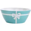 Vedina de cerámica azul 5 tazones de 5 pulgadas Desayuno de desayuno Boos Bone China Tazón de cereal Bowl Bowl Bowl Bode Boded2783