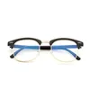 Brand anti -azul óculos de óculos de leitura de óculos Proteção Eyewear Titanium Frame Goles de jogos de computador para homens homens Clear yeegla2465