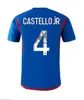 2023 2024 Maillot de Foot Soccer Jerseys lyonnais caqueret tolisso Jeffino ol aouar tagliaficoファンフットボールシャツ23 24 Traore Sarr Man Lyon