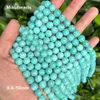 Groothandel Natuurlijk 8 mm 10 mm Mozambique ITE Gladde ronde losse kralen voor het maken van sieraden DIY Mikubeads 231221