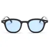 Lunettes de soleil Peekaboo TR90 Lunettes de soleil Men de soleil polarisé Couleur Couleur Fashion Tinded Sun Sun pour femmes Style coréen UV400 Bleu jaune 224V