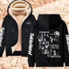 Rapper Brand Tokio Hotel Kaulitz Hoodies Winter Lambswool Zipper Jacket Thicken Warm Men's Sweatshirts Oversized Y2K Clothes