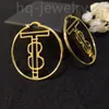 2023HOOP OOREN VOOR VROUWEN MANNEN Designers Oorbellen Letters Studs Fashion Jewelry Luxurys Dimond F Earring 925 Silver Boucles Neckla262D