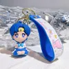 Accessori per ciondoli a figura di cartone animato Portachiavi anime Sailor Moon in PVC morbido