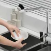 Liquid Soap Dispenser With Sponge Holder Storage Multifunctional