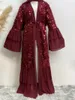 Vêtements ethniques Dernières abayas pour femmes Hijab Hijab Hijab Durkey Kaftan Islamic Robes Sequins Arab Modest Robe Dubai Kimono Vendre