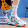 Nouvel homme Chaussures de basket-ball de haute qualité amortissant l'entraînement sportif sans glissement