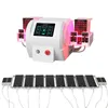 6D Lipo Cryo Slimming Machine Cavitação Máquina de Slimmation 635nm Diodo Máquina Diodo Laser