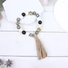 Fête Favoris 12pcs Thème de la ferme mixte Perles en bois Diy Bracelet cadeau d'anniversaire sauvage