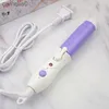 Hair Curlers Straighteners 110-240V Portable Travel Electric Mini Hair Curler Curling Iron Fast Small Tourmaline Ceramic Wavy Tong Hair Styling ToolL231222