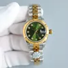 orologio da polso da donna di lusso con datario da 31 mm, movimento meccanico automatico in acciaio inossidabile, orologi da donna