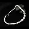 Promotion Bride Jewelry of Creative Imitation Pearl Collier Boucles d'oreilles Bracelet 3 pièces Costume Wedorely Set2232