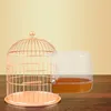 Other Bird Supplies Parrot Bath Tub Budgie Accessories Cages For Parakeets Pvc Material