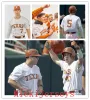 College Baseball porte un maillot de baseball personnalisé Texas Longhorns John Curtiss Augie Garrido David Pierce Corey Knebel Brandon Belt Roger Clemen