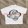Men's T Shirts 2024ss Blutosatire Shirt Men Women High Quality Oversize Dog Print Top Tees T-shirt