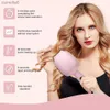 Haare Curlers Glättere 32mm Eierrolle Haare Weaving Eisen lila Curling Zauberstab professionell 2 Barrel Curling Iron Haartuler Crimper Waver Styling Toolsl231222