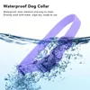 Dog Collars Adjustable Collar Waterproof Rust Proof Soft Flexible Comfortable PVC Easy To Clean For Dogs Cats Pets